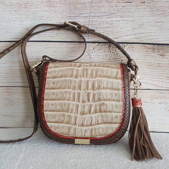 Brahmin Handbags - New Brahim Mini Sonny Santos Riviera Crossbody